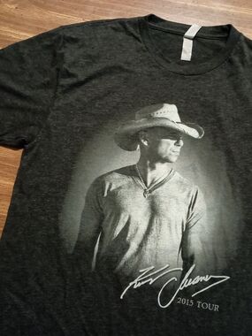 Kenny Chesney Concert T-Shirt - Medium // Country Music Tour Tee Shirt Cowboy